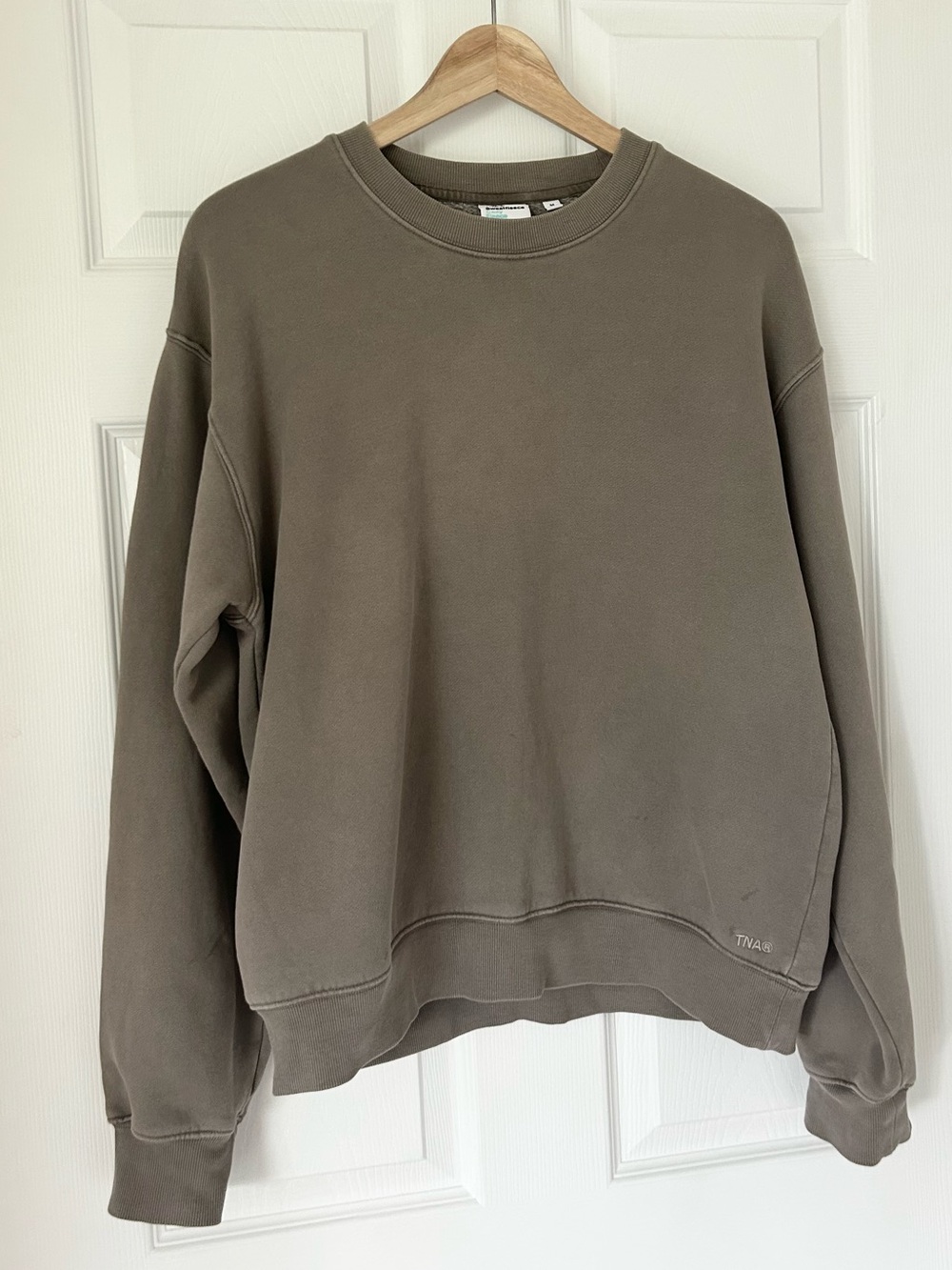 Tna COZY FLEECE PERFECT FIT SWEATSHIRT - Size M - taupe